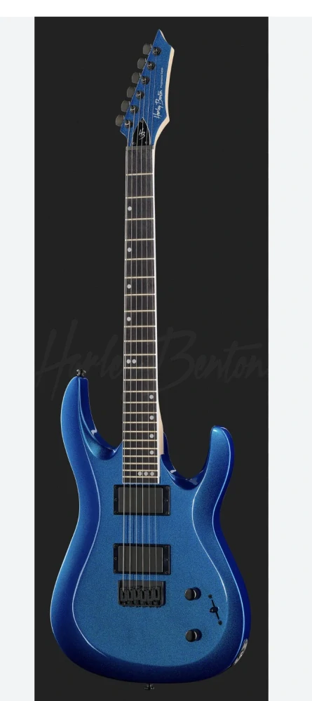 Elektrická kytara Stratocaster Blue Metalic