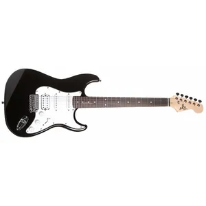 Elektrická kytara Stratocaster Black and White