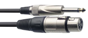 Mikrofonní kabel 3m XLR Jack