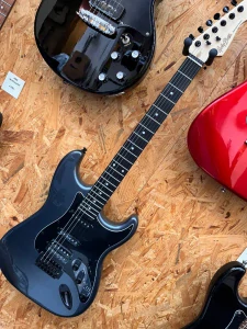 Elektrická kytara Stratocaster GREY Metal
