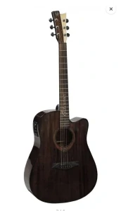 Elektroakustická kytara Gilmour Coffee EQ cut
